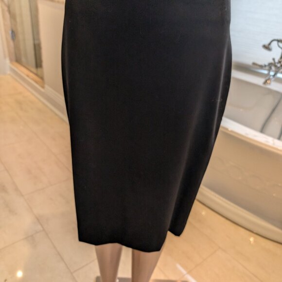 Body by Victoria Black Pencil Skirt Size 4 - Picture 1 of 3
